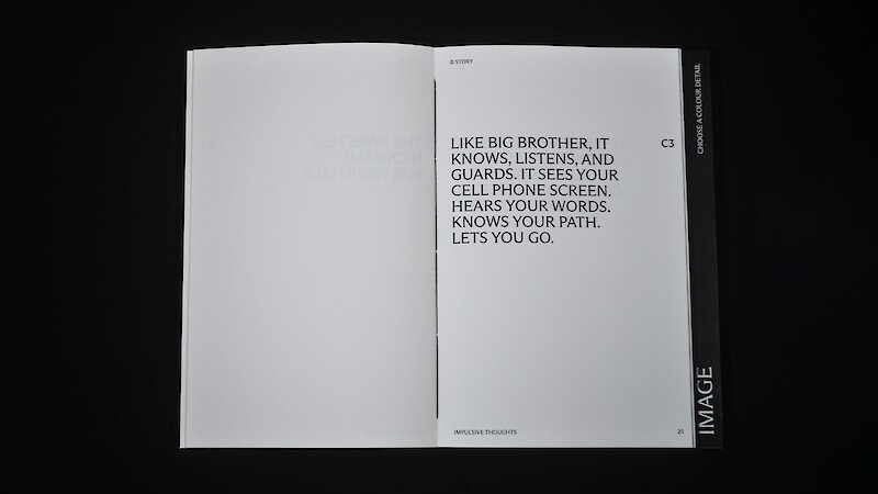 Colour as word, story, image.