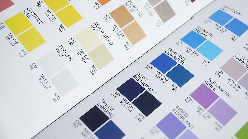 Colour as word, story, image.