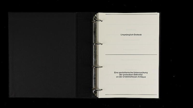 Ursprünglich Grotesk