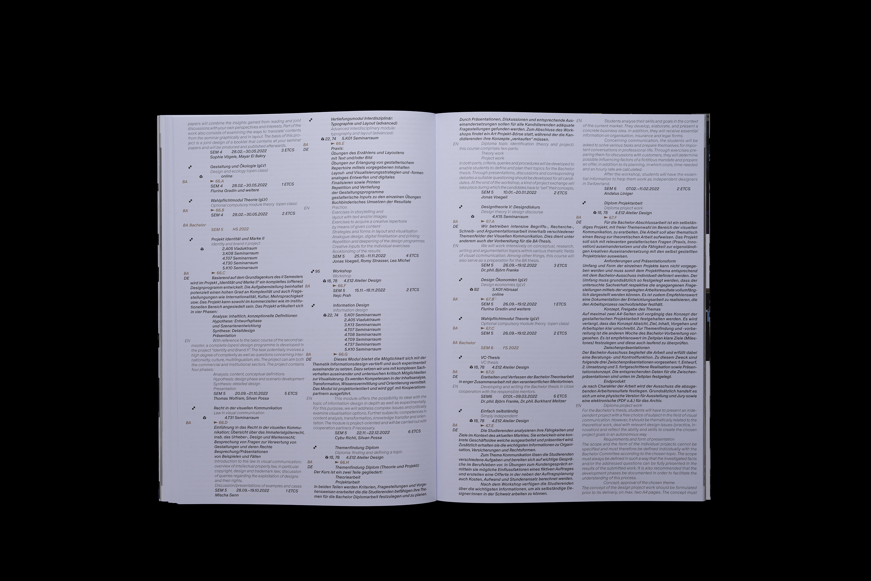 Diplompublikation BA/MA 2023