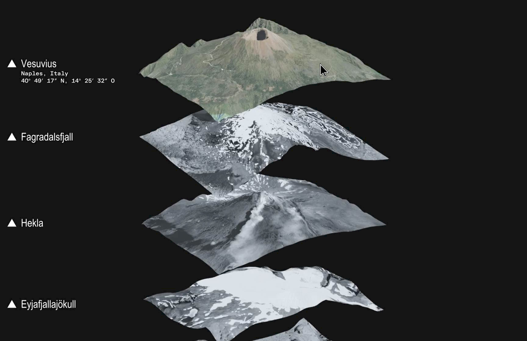 Phenomenon Volcano: Moritz Furger, Emma Kouassi, Katharina Landisch, Greta Schulz