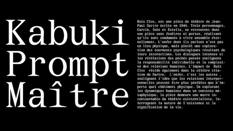 Ill. 3: Alison Léger, Opéraga, ZHdK, Type design module, 2024