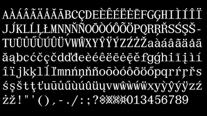 Ill. 4: Alison Léger, Opéraga, ZHdK, Type design module, 2024