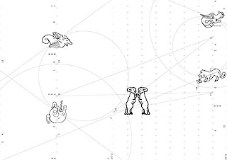 Abb. 2: Grafische Darstellung und Vorlage der Stickerei