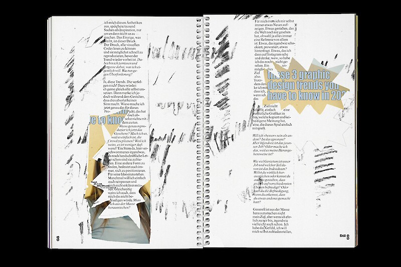 How to find relation – A conversation about graphic design