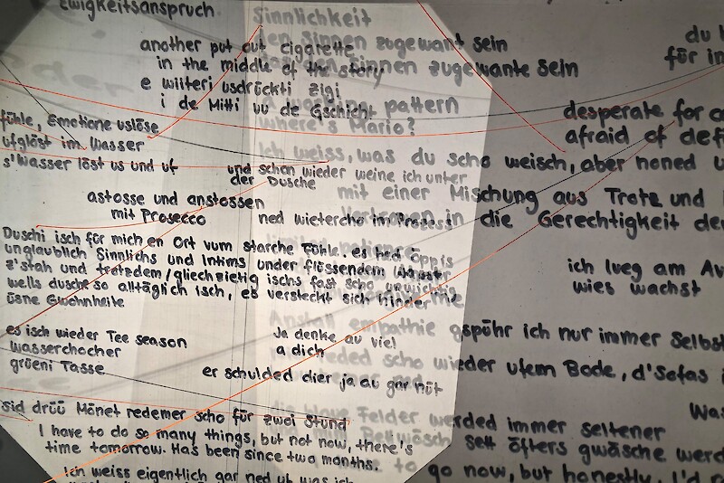 verletzlich zeigen, verstanden fühlen – Medium Text als künstlerische Praxis