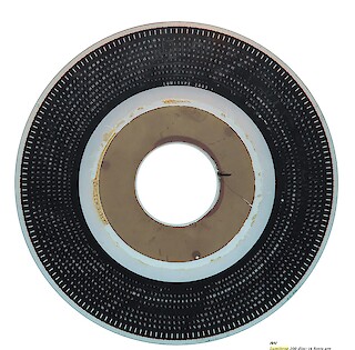 Ill. 2: Lumitype 200 disc. Source: https://www.historyofinformation.com/image.php?id=1964