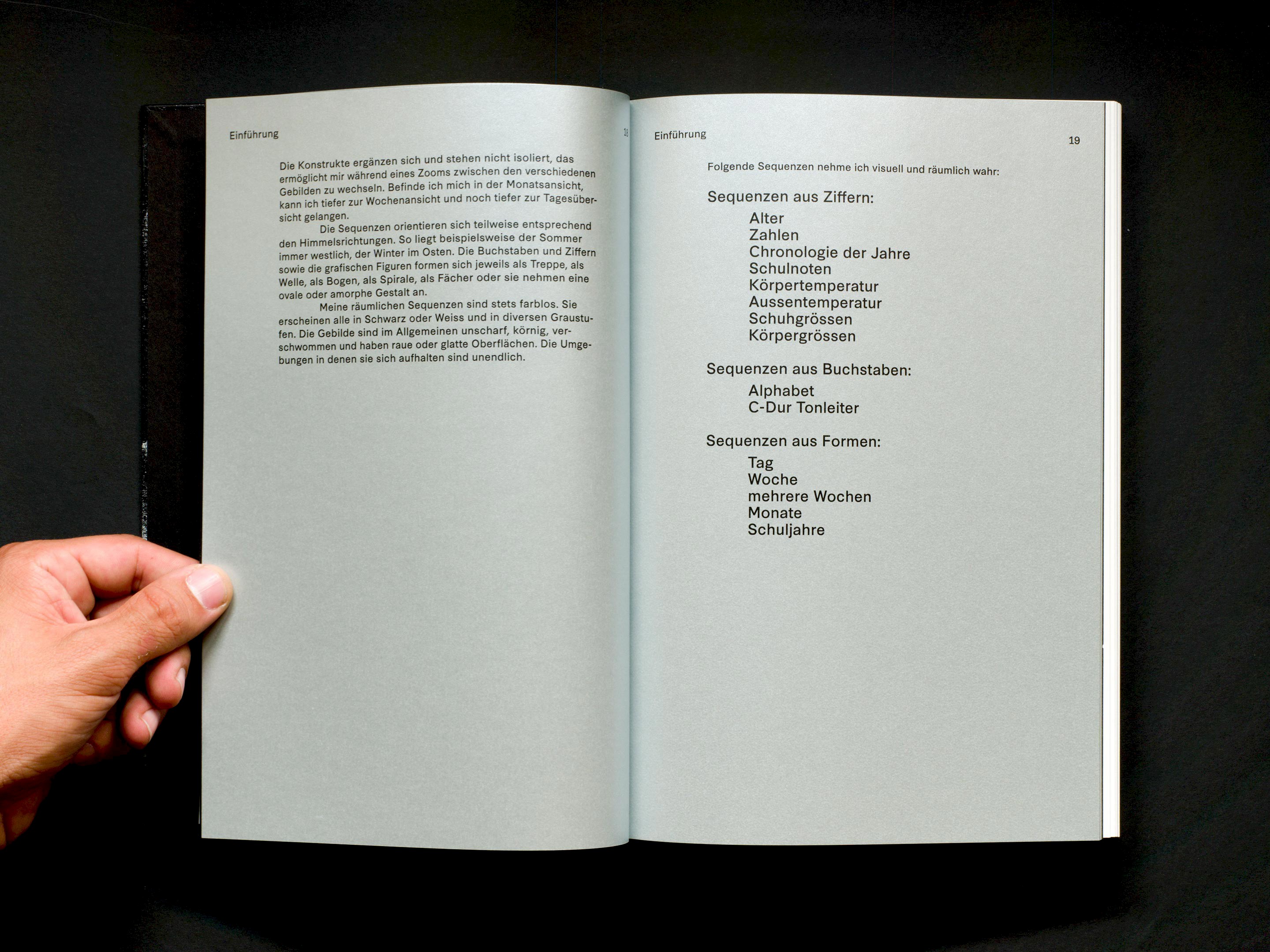 Sequenzen im Raum