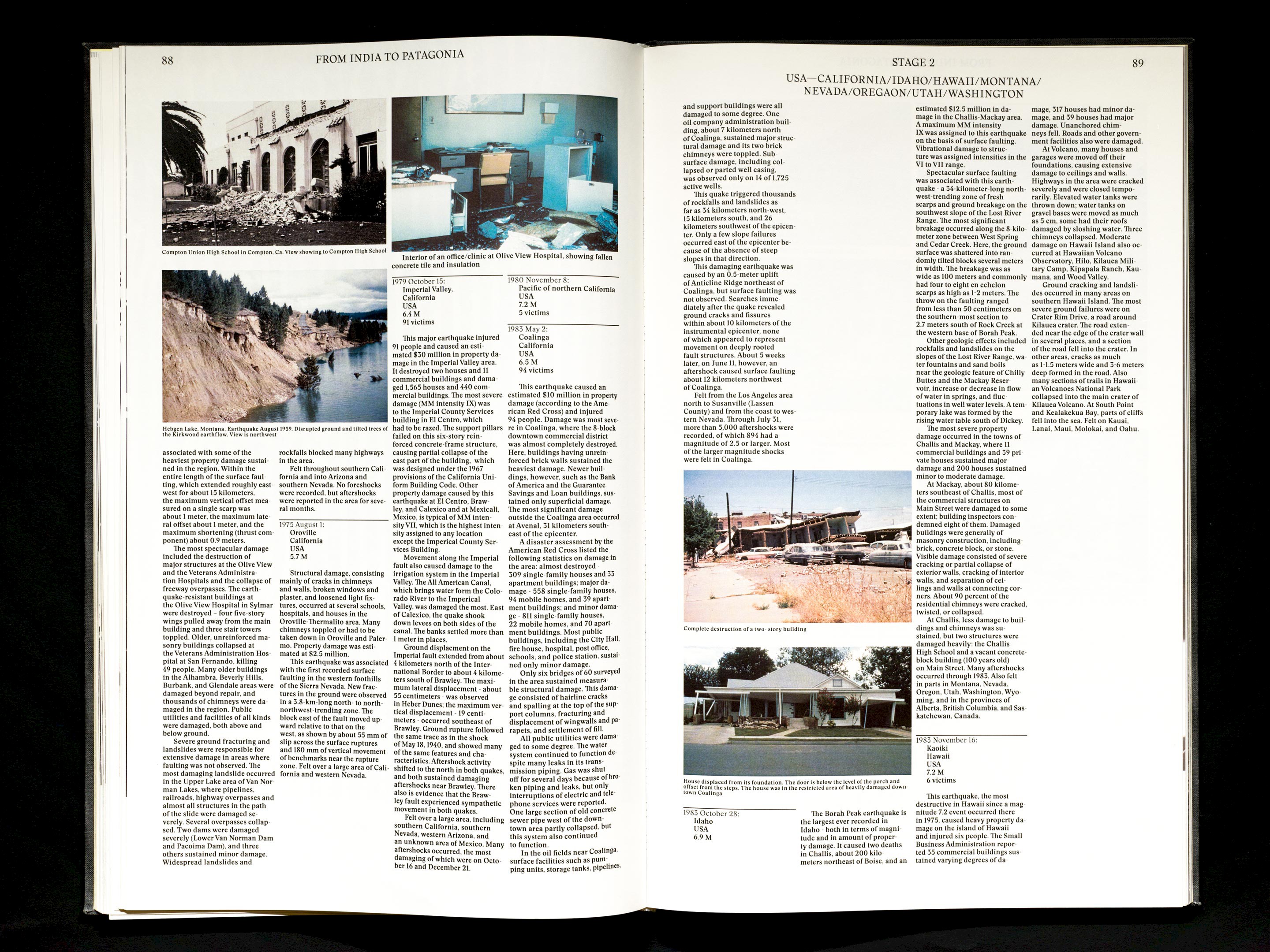 From India to Patagonia