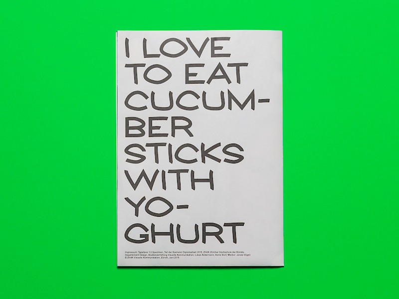 Typeface 1.0