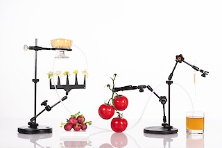 Abb. 2: Praveena Srirathan, «F.T. Marinetti. Sommer-Skulptur-Gemälde-Mahlzeit», Grundkurs Fotografie, ZHdK, 2022.