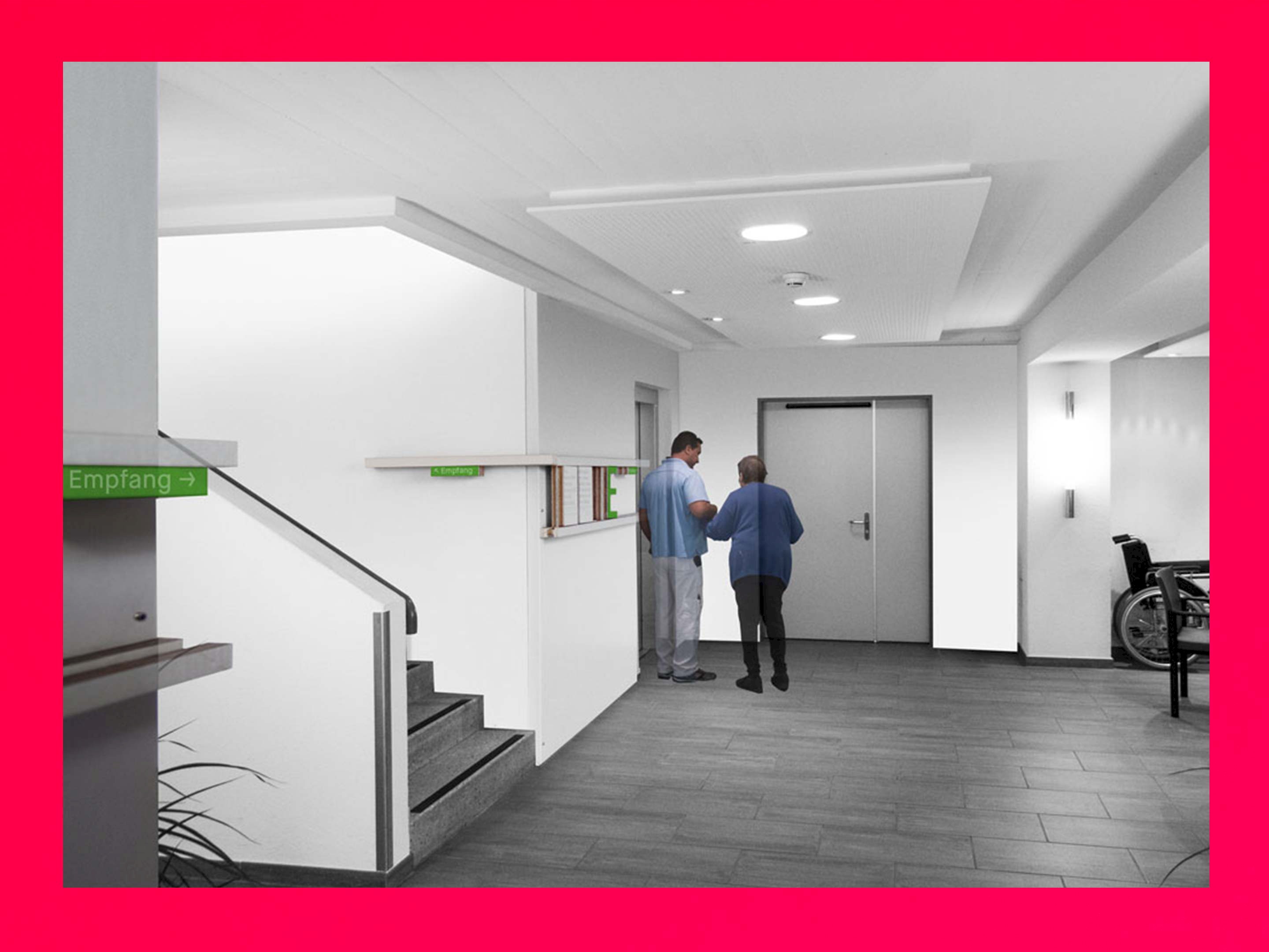 Signaletikkonzept Altersheim Buttenau, Adliswil