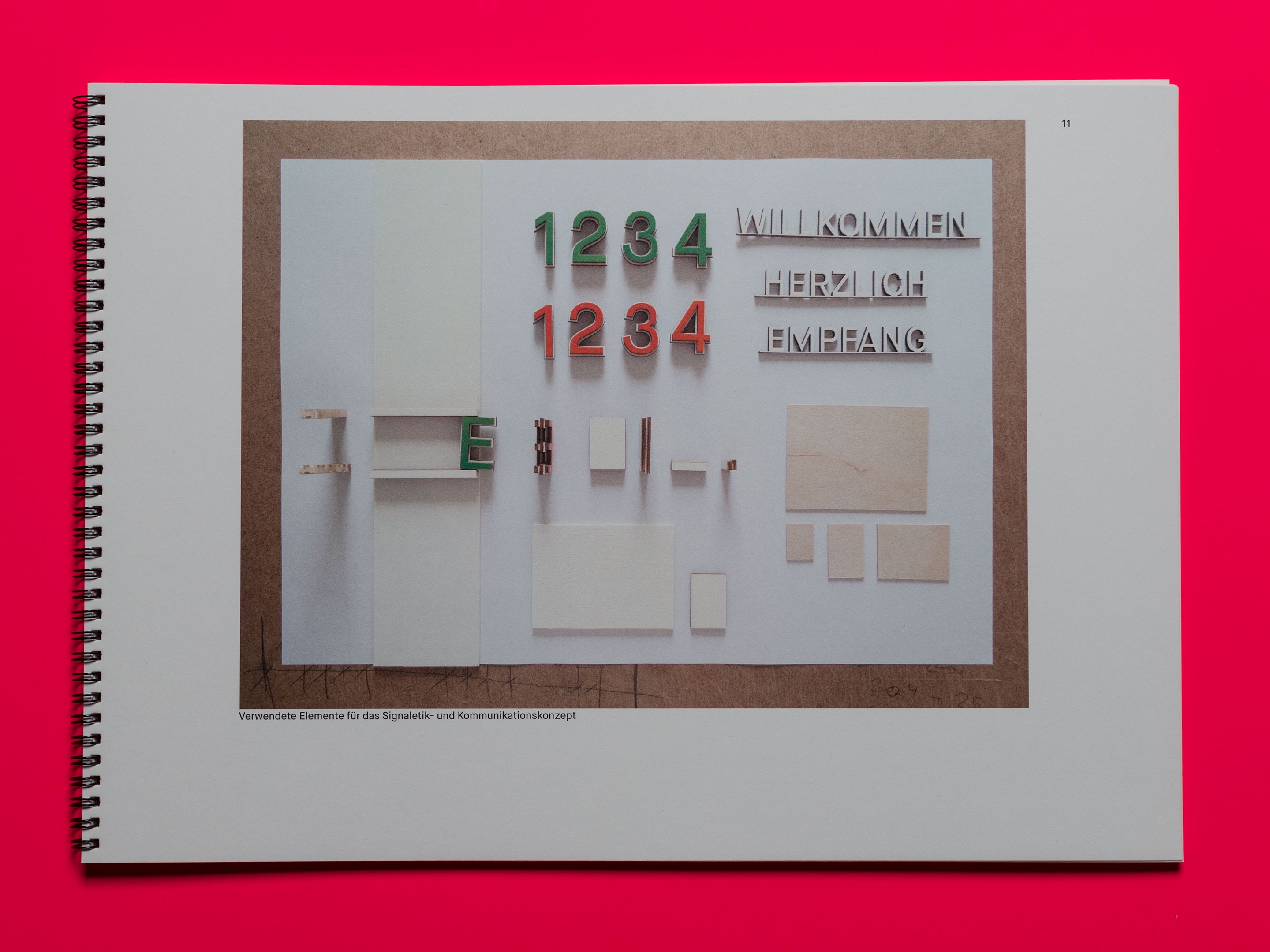 Signaletikkonzept Altersheim Buttenau, Adliswil