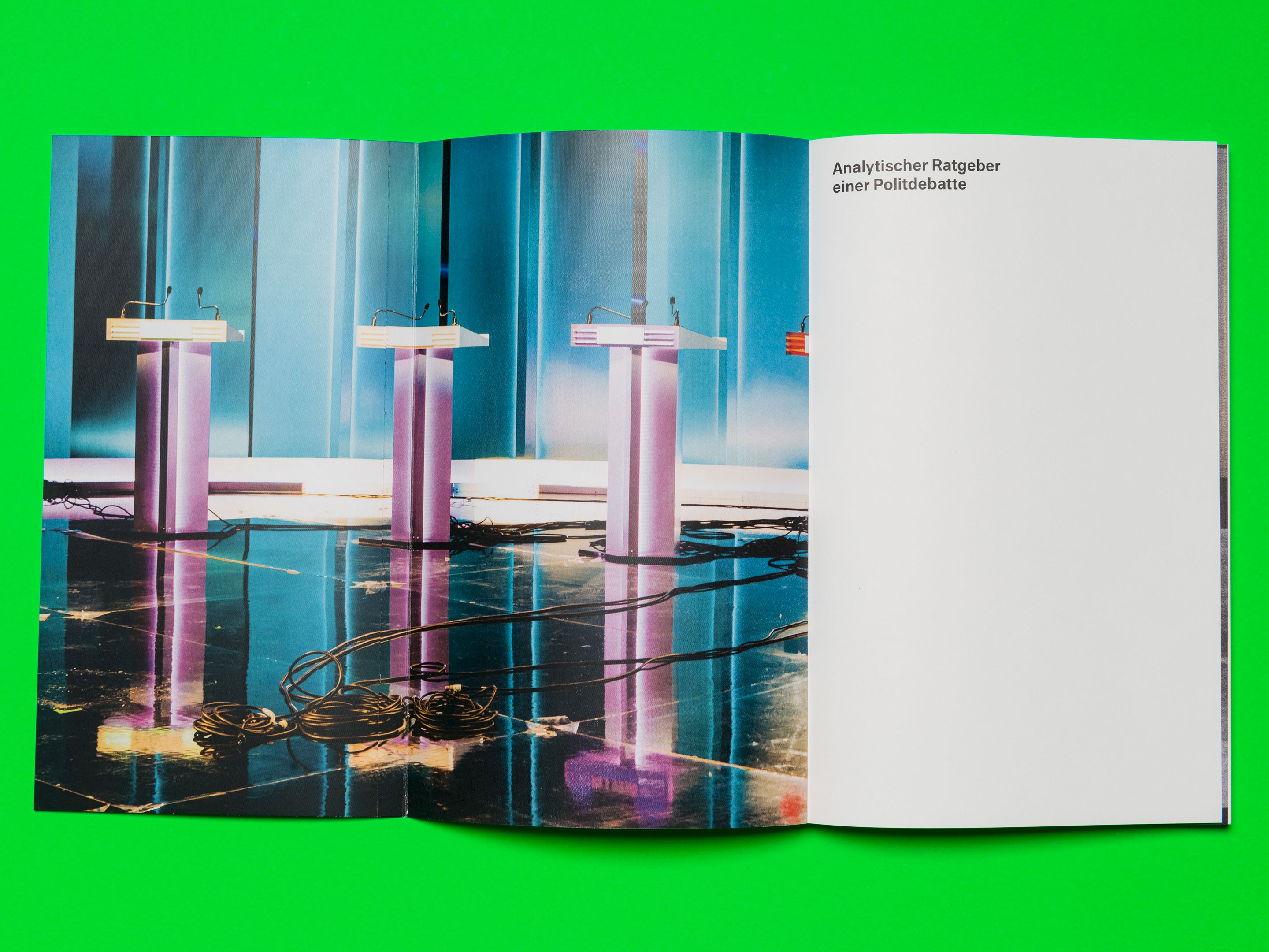 Analytischer Ratgeber einer Politdebatte