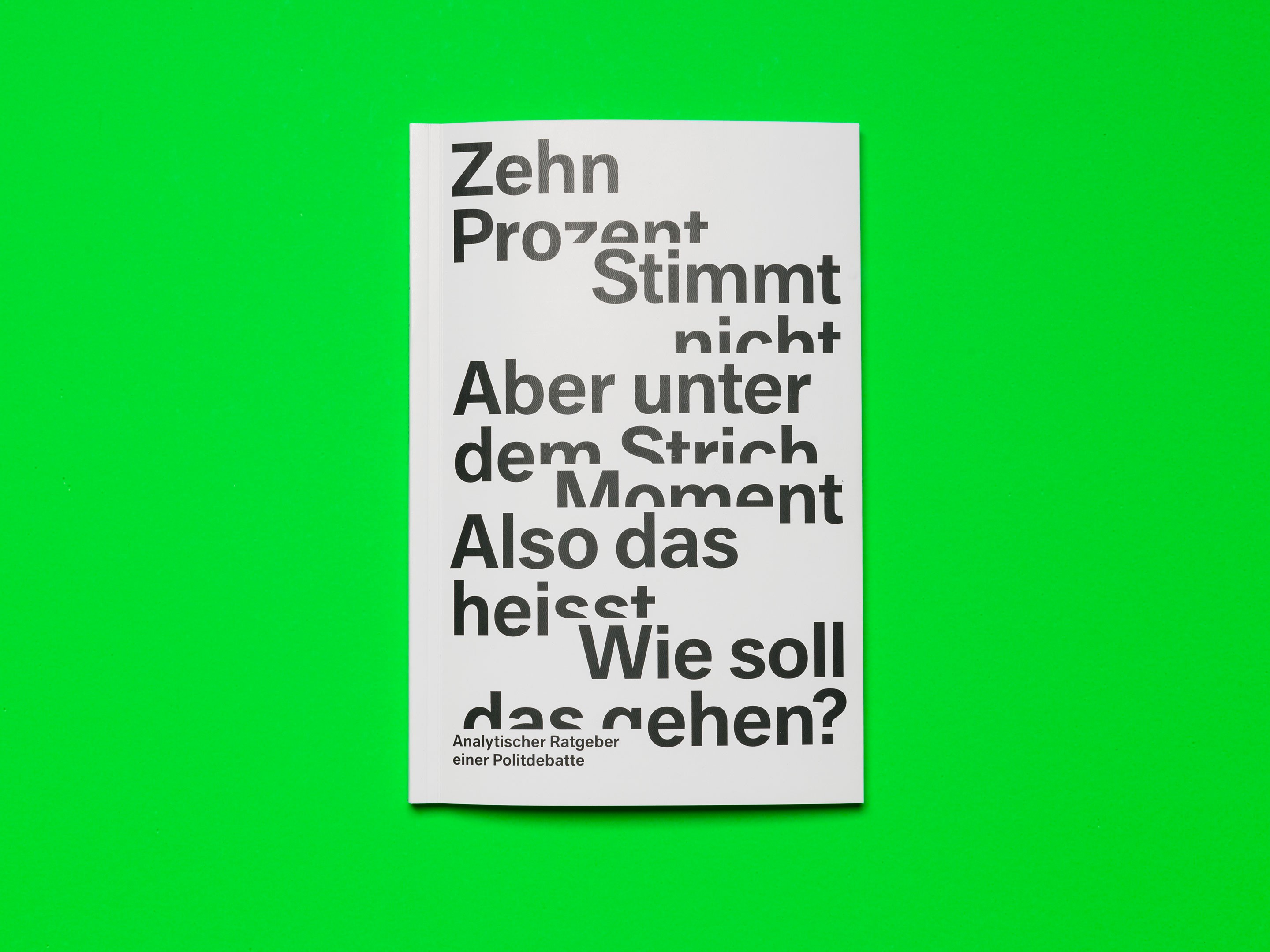 Analytischer Ratgeber einer Politdebatte