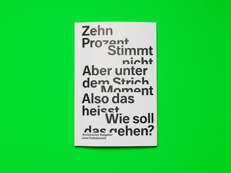 Analytischer Ratgeber einer Politdebatte