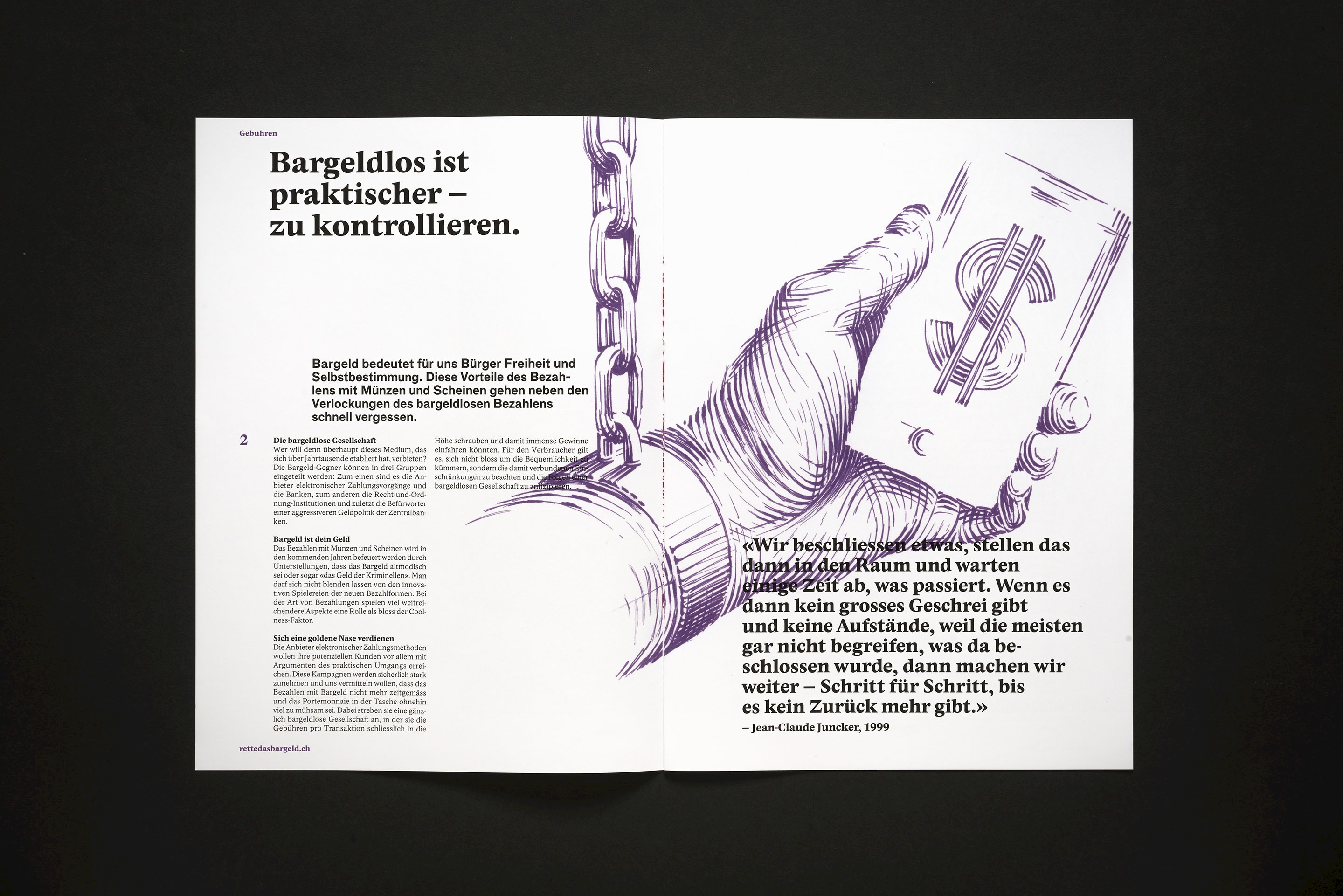 Uns wird das Bargeld geklaut!