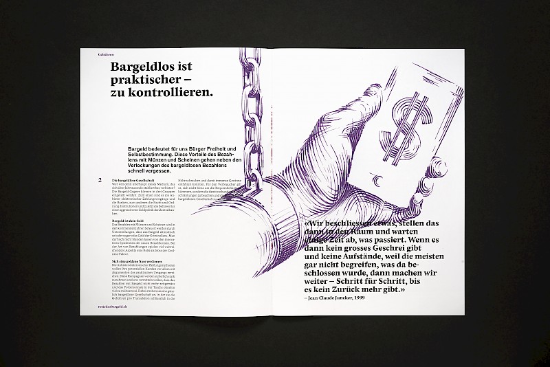 Uns wird das Bargeld geklaut!