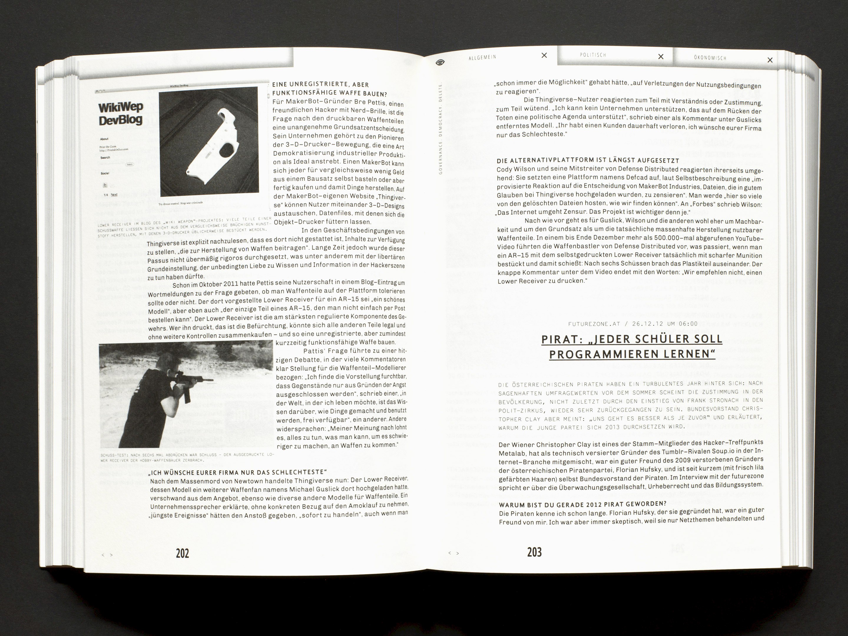 Governance. Democracy. Delete.