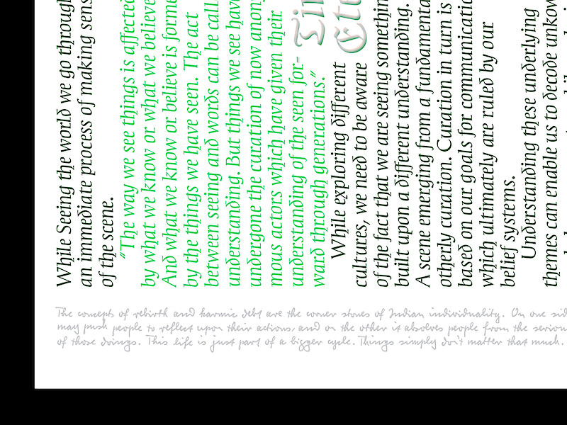 Indian Typographic Diary