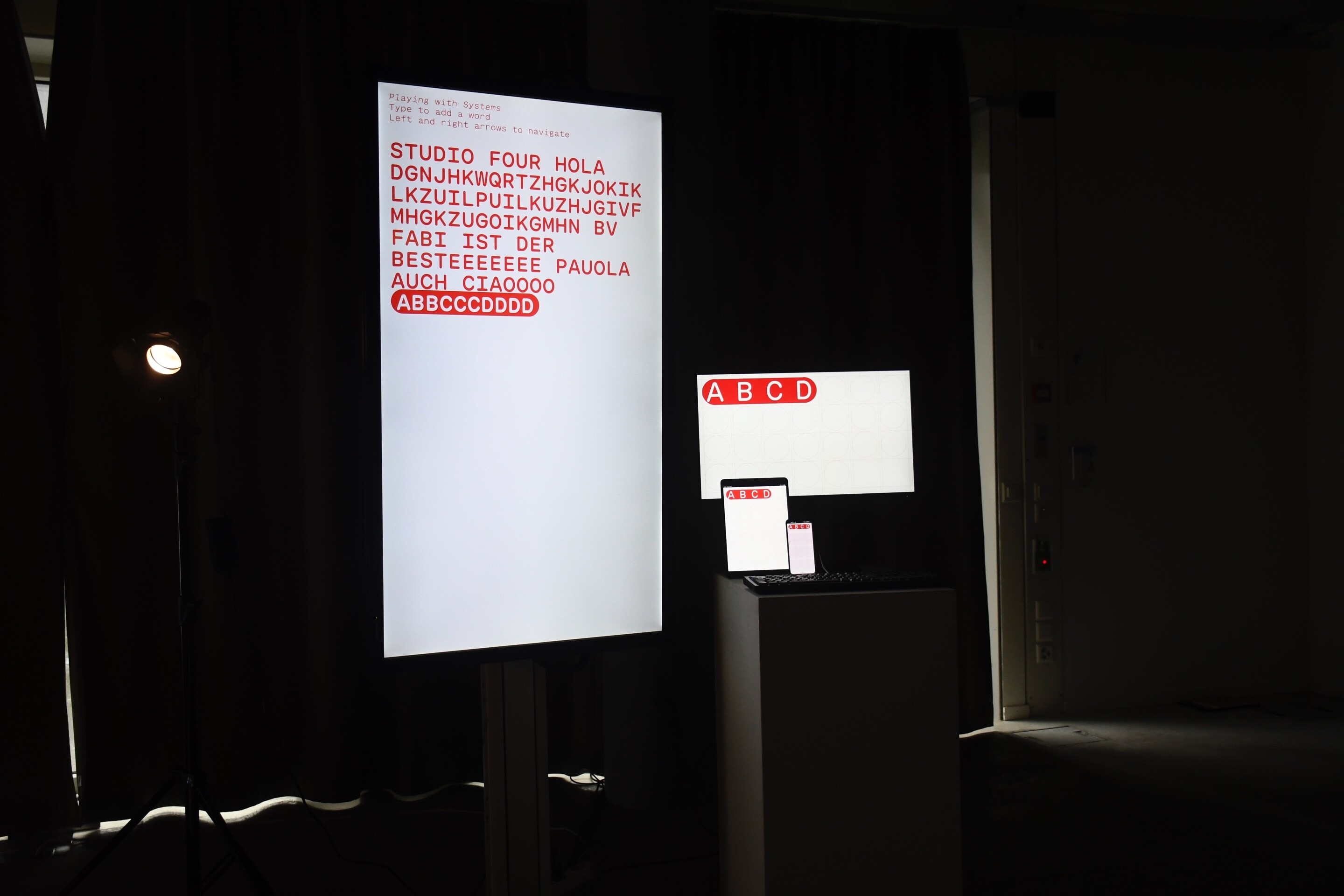 Studio 4: Workshop with Vera Sacchetti