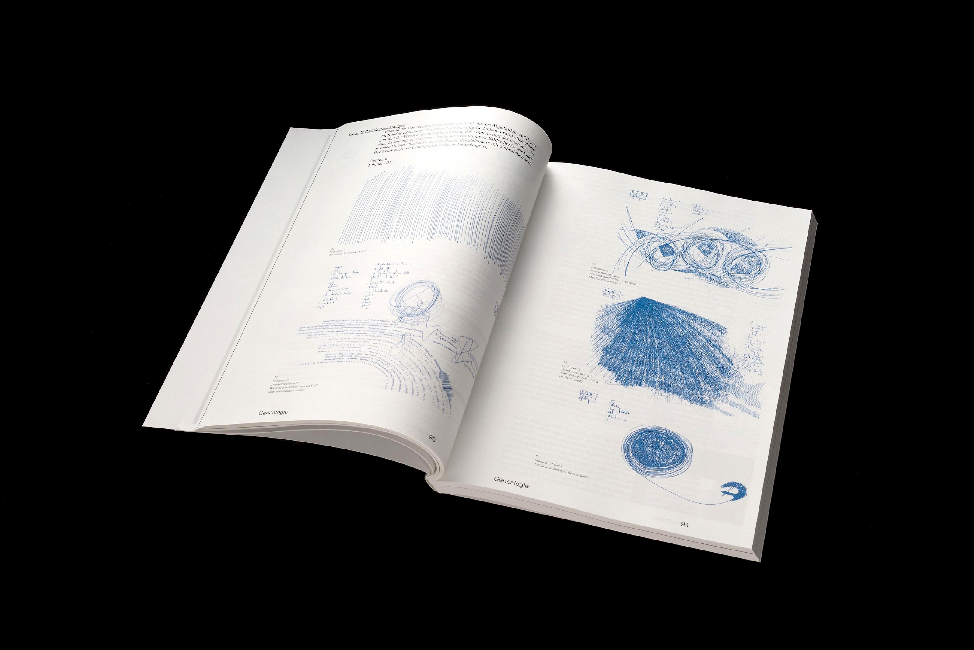 Experimente dazu, wie etwas Abgebildetes entsteht: Das Zeichnen als Erkenntnismittel in der praxisbasierten Forschung