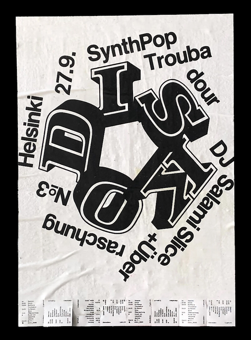 «Disko» by Hans Frauchiger, Finn Stillhart, Jakob Galler, Niclas Funk, Anaïs Peter & Dennis Vugts
