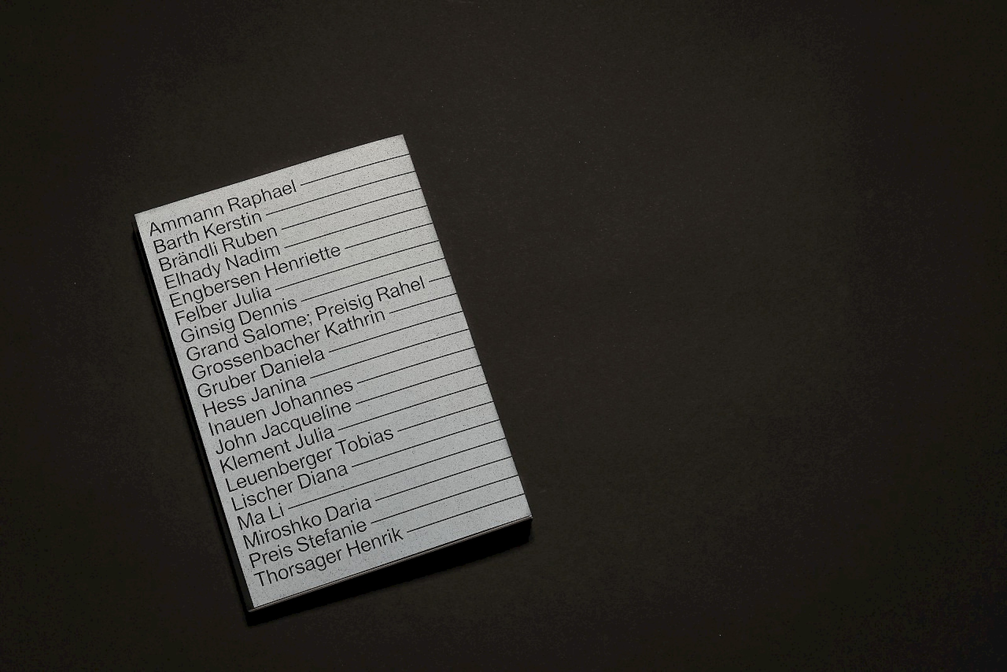 Diplompublikation BA/MA 2016