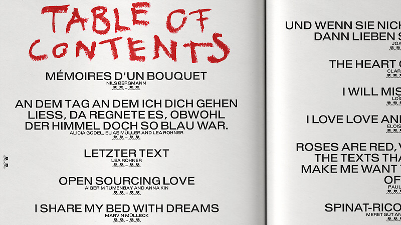 ANY Magazine – Remains of Love