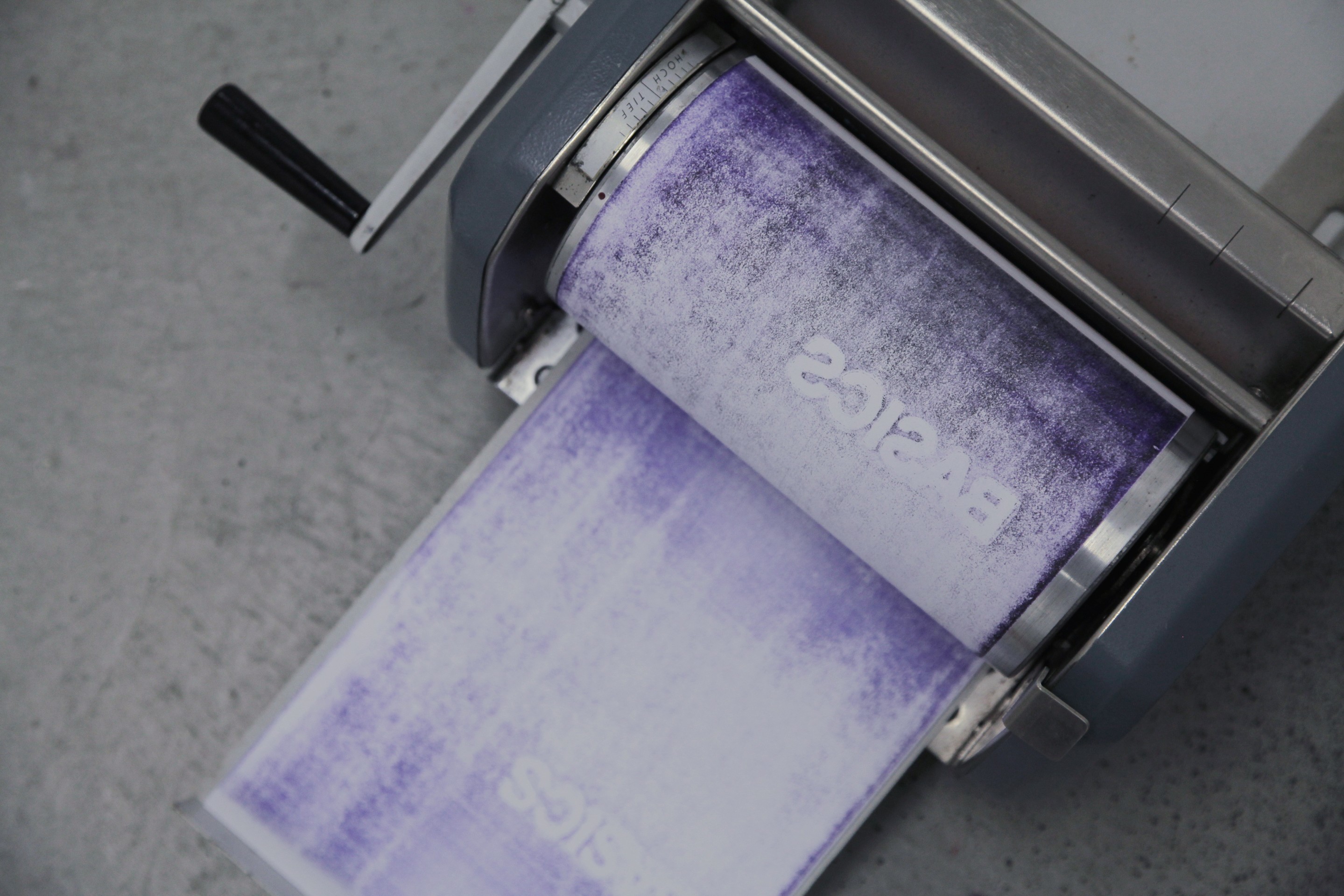 PALE PINK PAPER PRESS