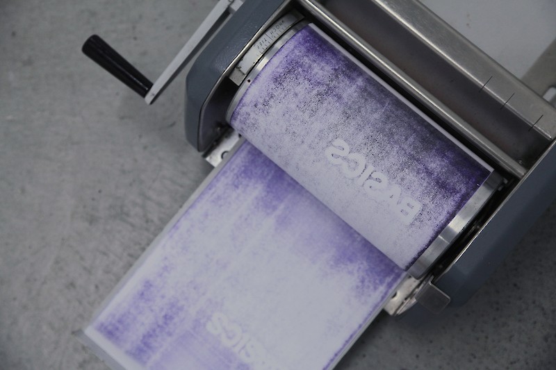 PALE PINK PAPER PRESS