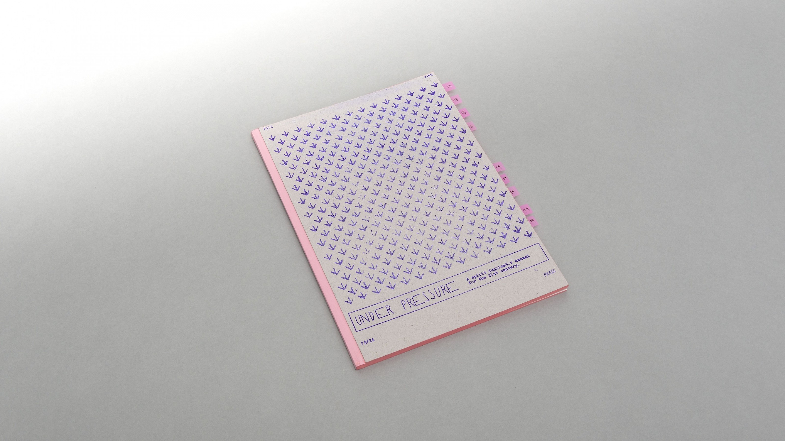 PALE PINK PAPER PRESS