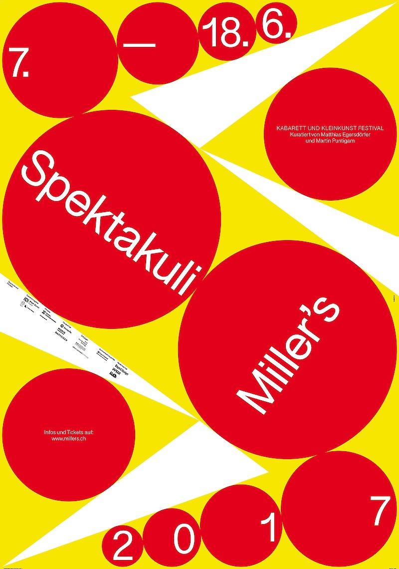 Spektakuli – Hubertus Design: Jonas Voegeli, Kerstin Landis, Hoang Nguyen (Entwurf) Dozent VC, 2017