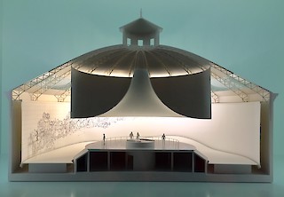 Modell des Bourbaki Panorama Luzern