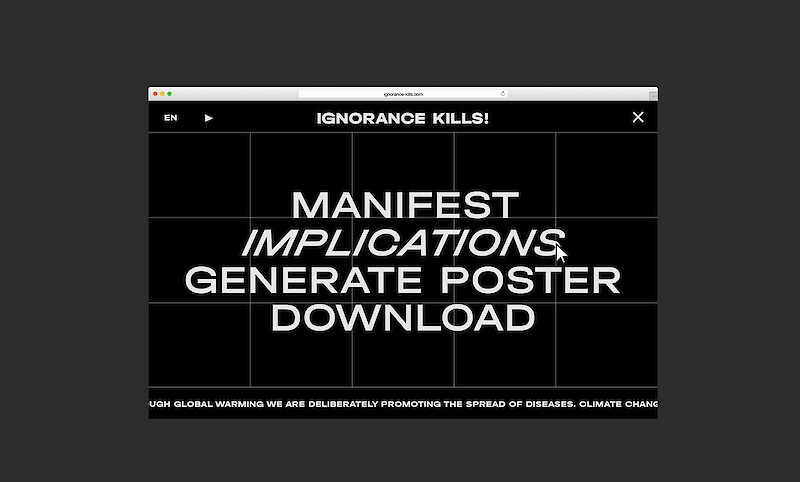 Agitprop IGNORANCE KILLS!