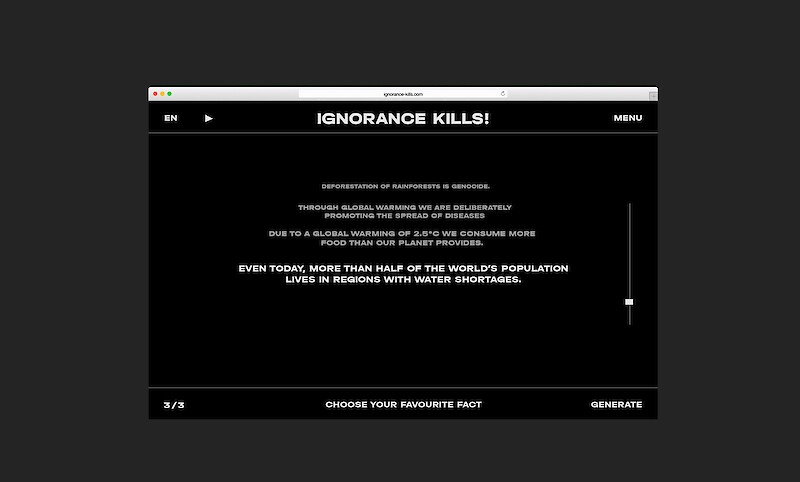 Agitprop IGNORANCE KILLS!