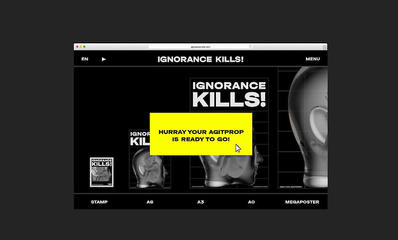 Agitprop IGNORANCE KILLS!