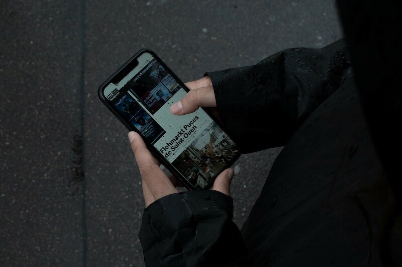 Interaktives Entdecken: digitaler Reiseführer für Paris