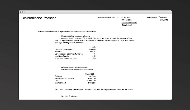 Die bionische Prothese