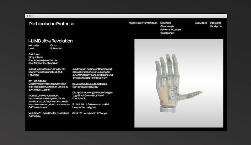 Die bionische Prothese