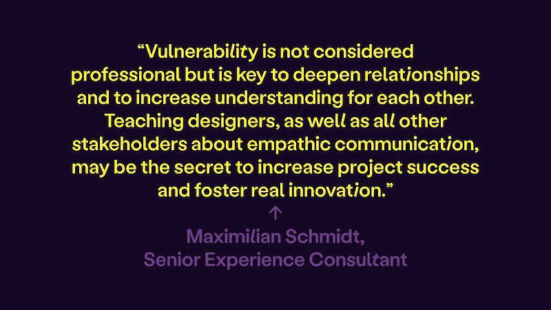 Empathic Communication in Design Work