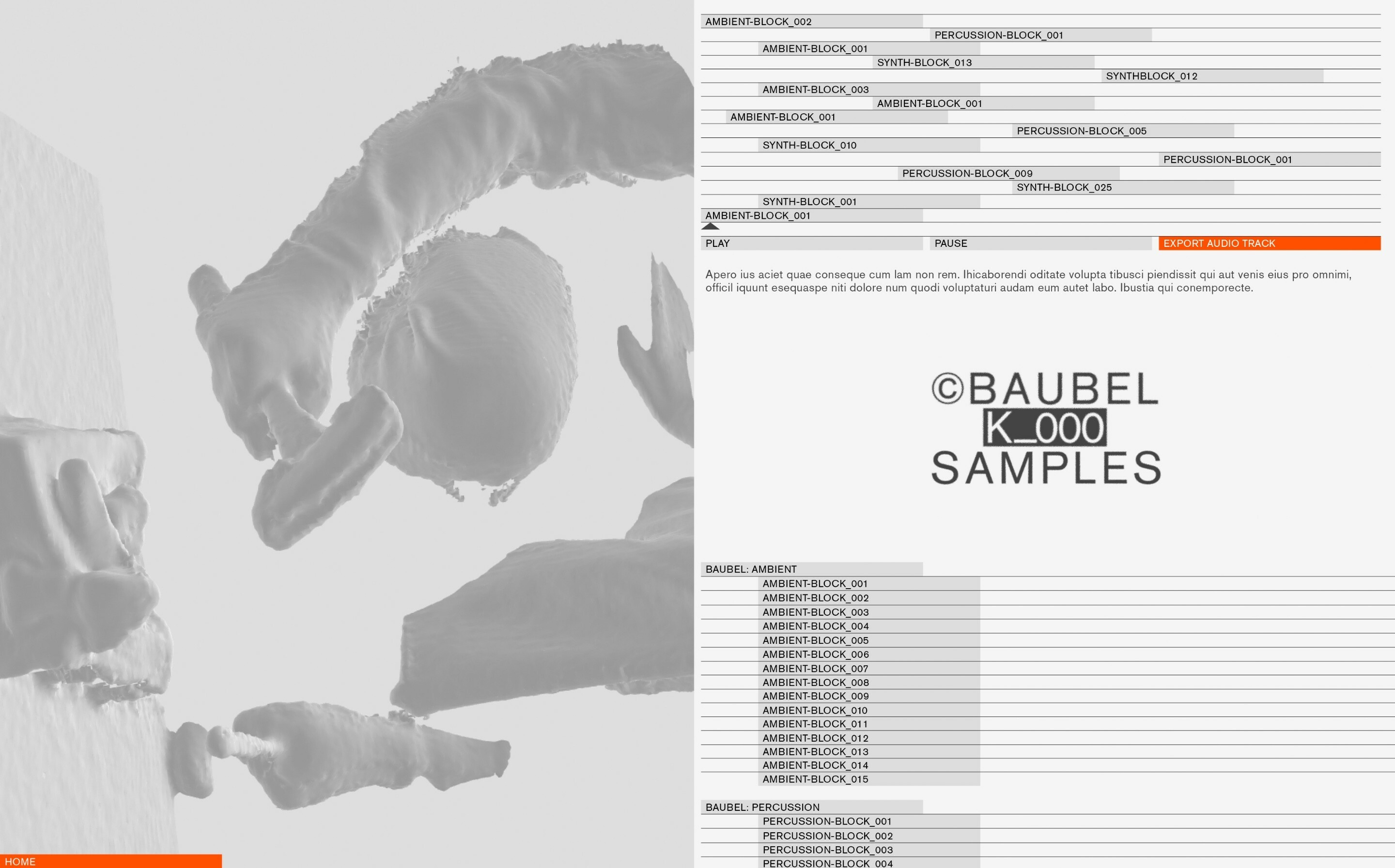 Out of the dark – Visual Tracks