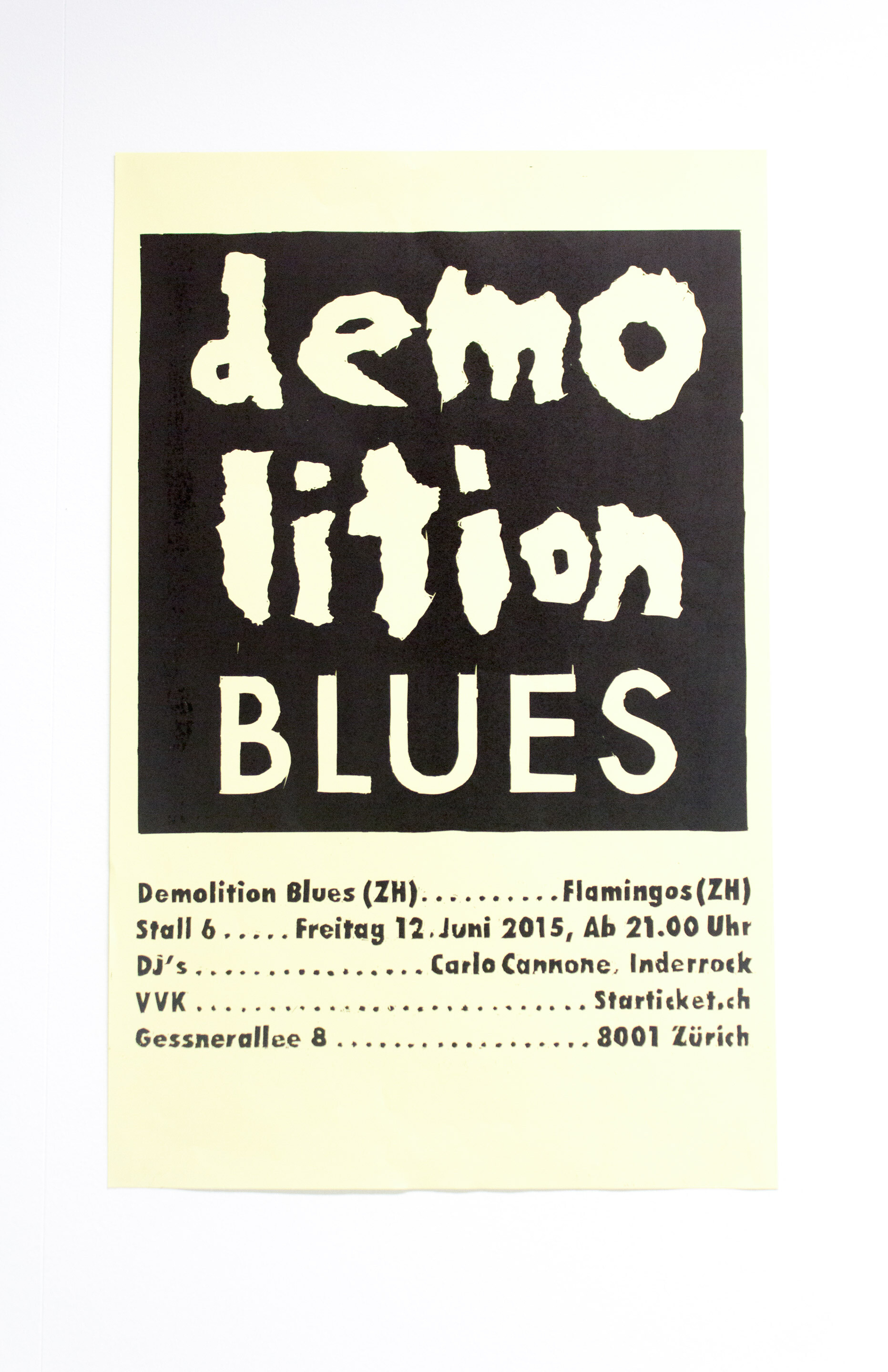 Poster Rhythm – Fresh from the press