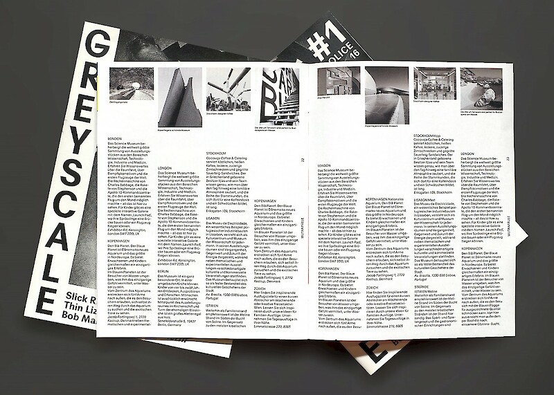 4 Days Magazine Design