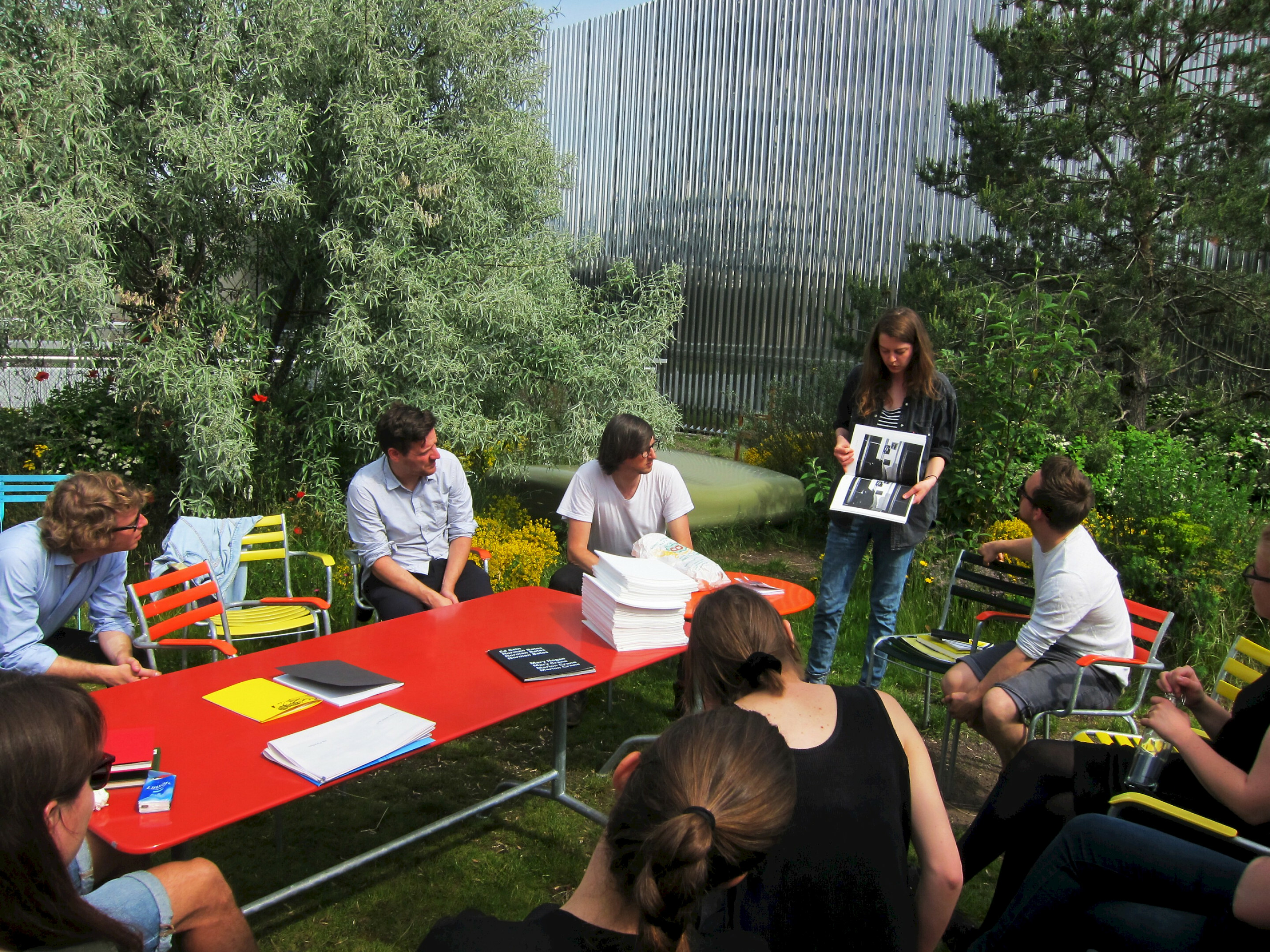 Blow up, zoom out, frame in