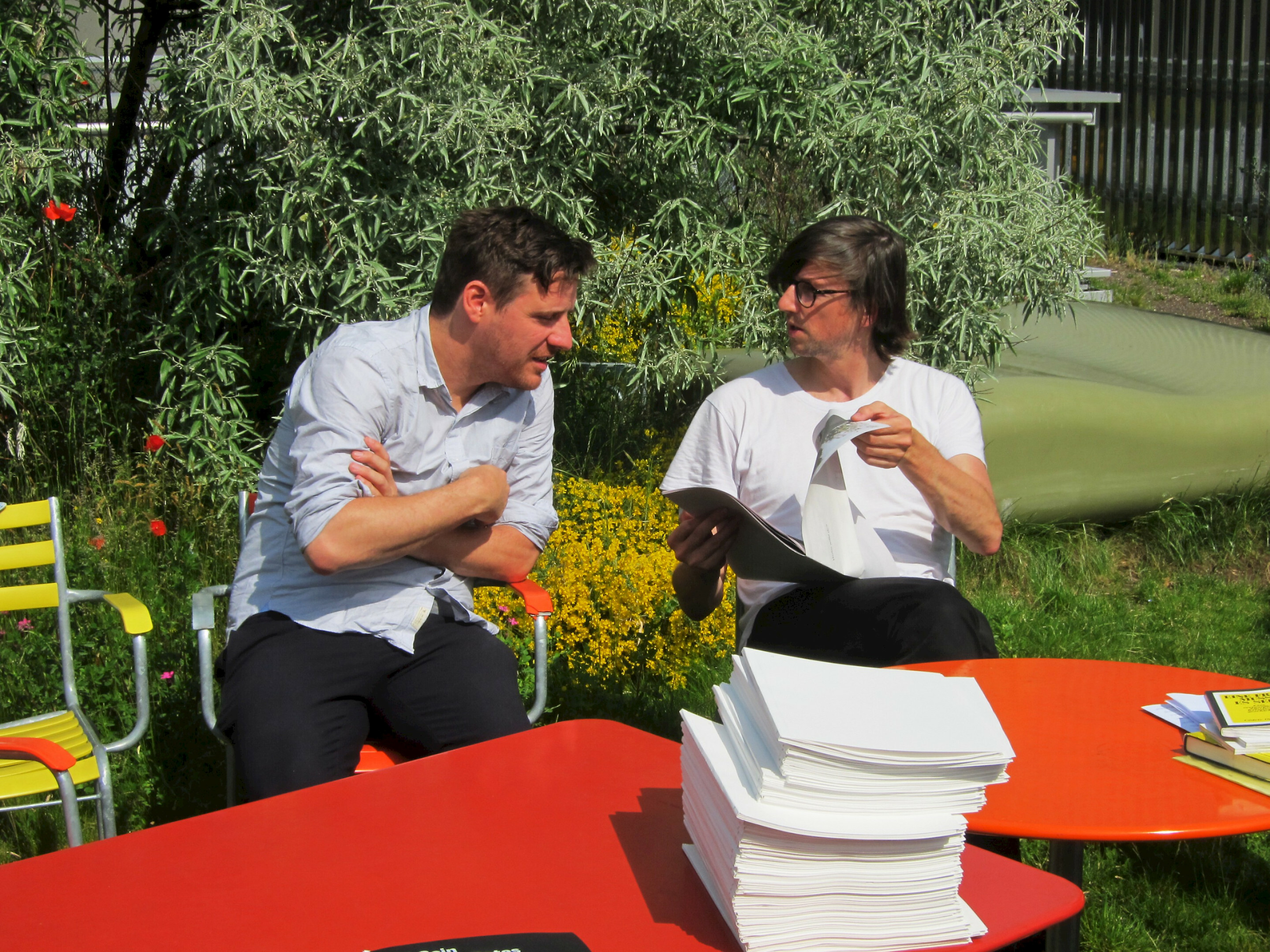 Blow up, zoom out, frame in