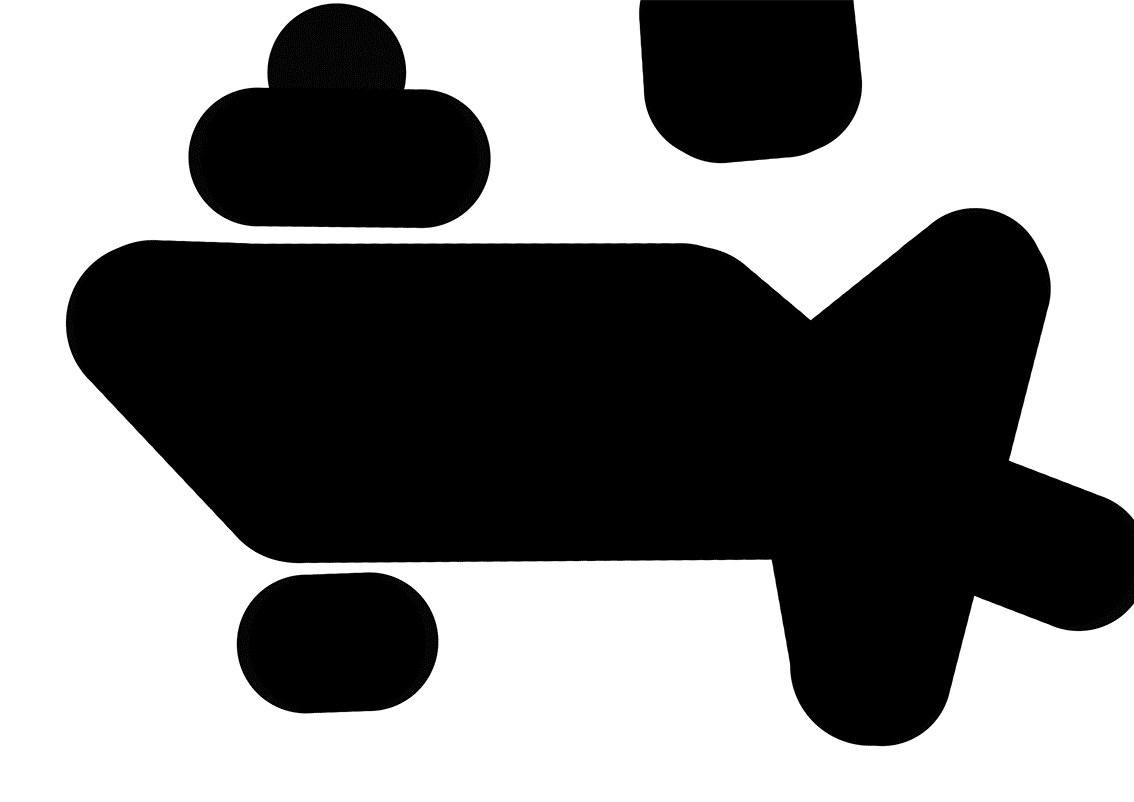 Interpretation mit verschiedenen Art von Linien