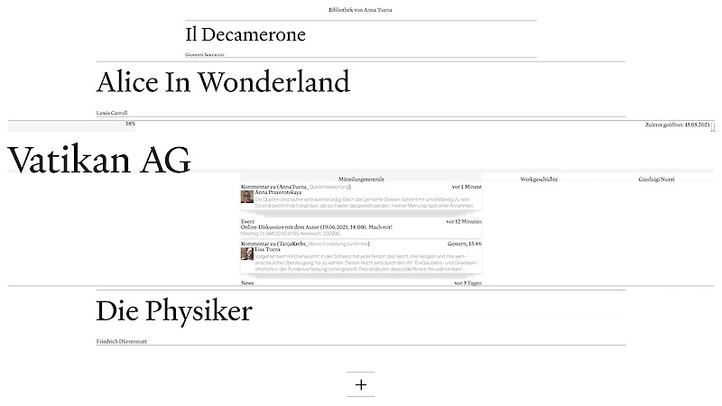 Digital Reading Matter