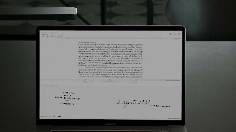 Digital Reading Matter