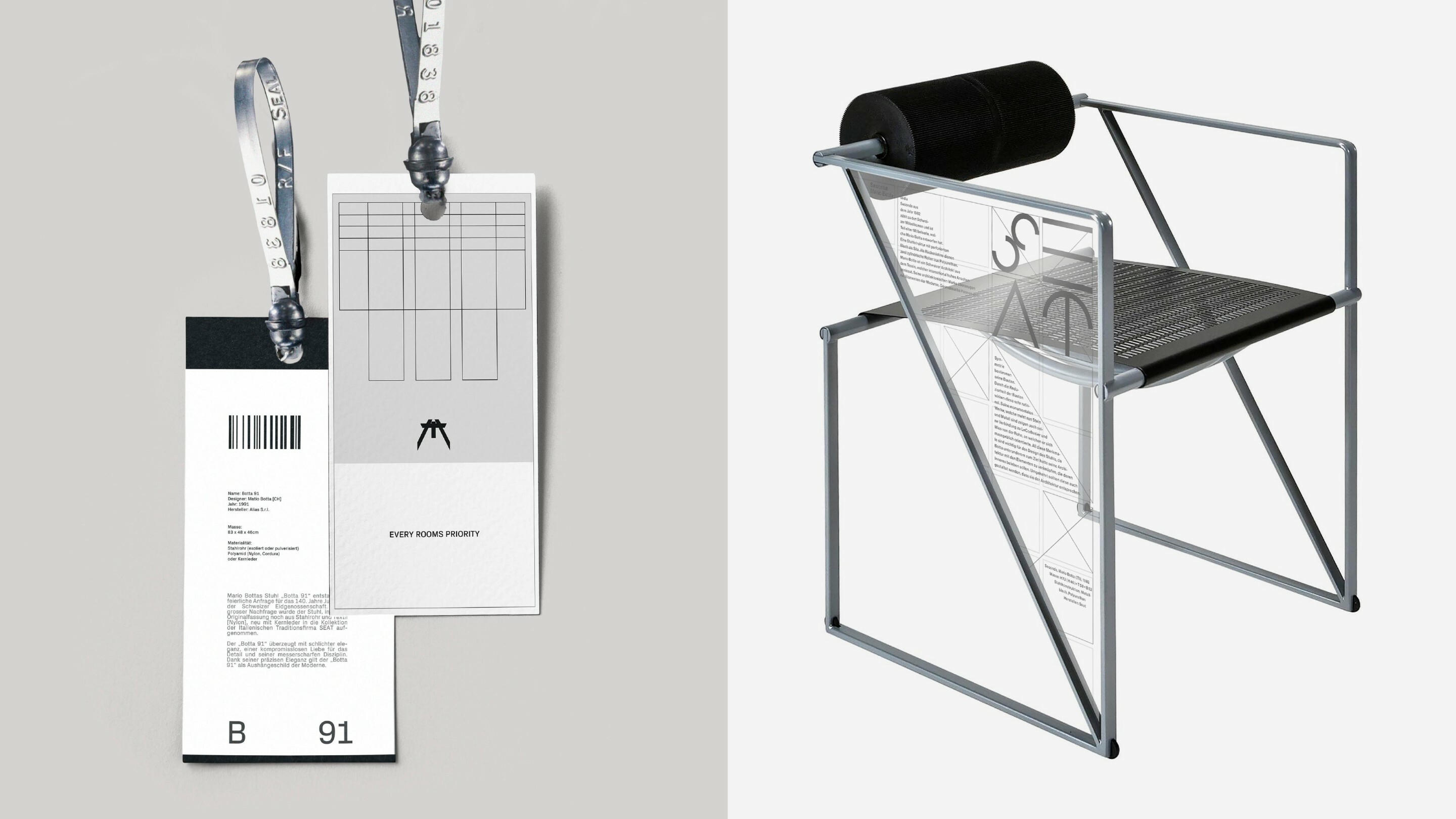 TAKE A SEAT! – Brand Identity Concepts inspired by Chairs